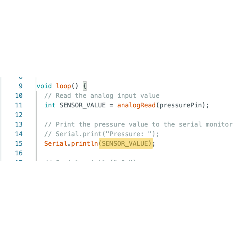 setting up global variable among the both arduino and protopie software
