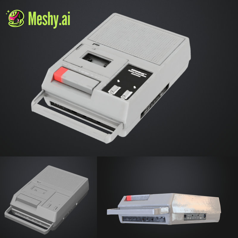 Experimenting Meshy AI tool to generate 3D models –2 